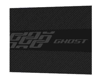 Ghost Chainstay Protector medium black